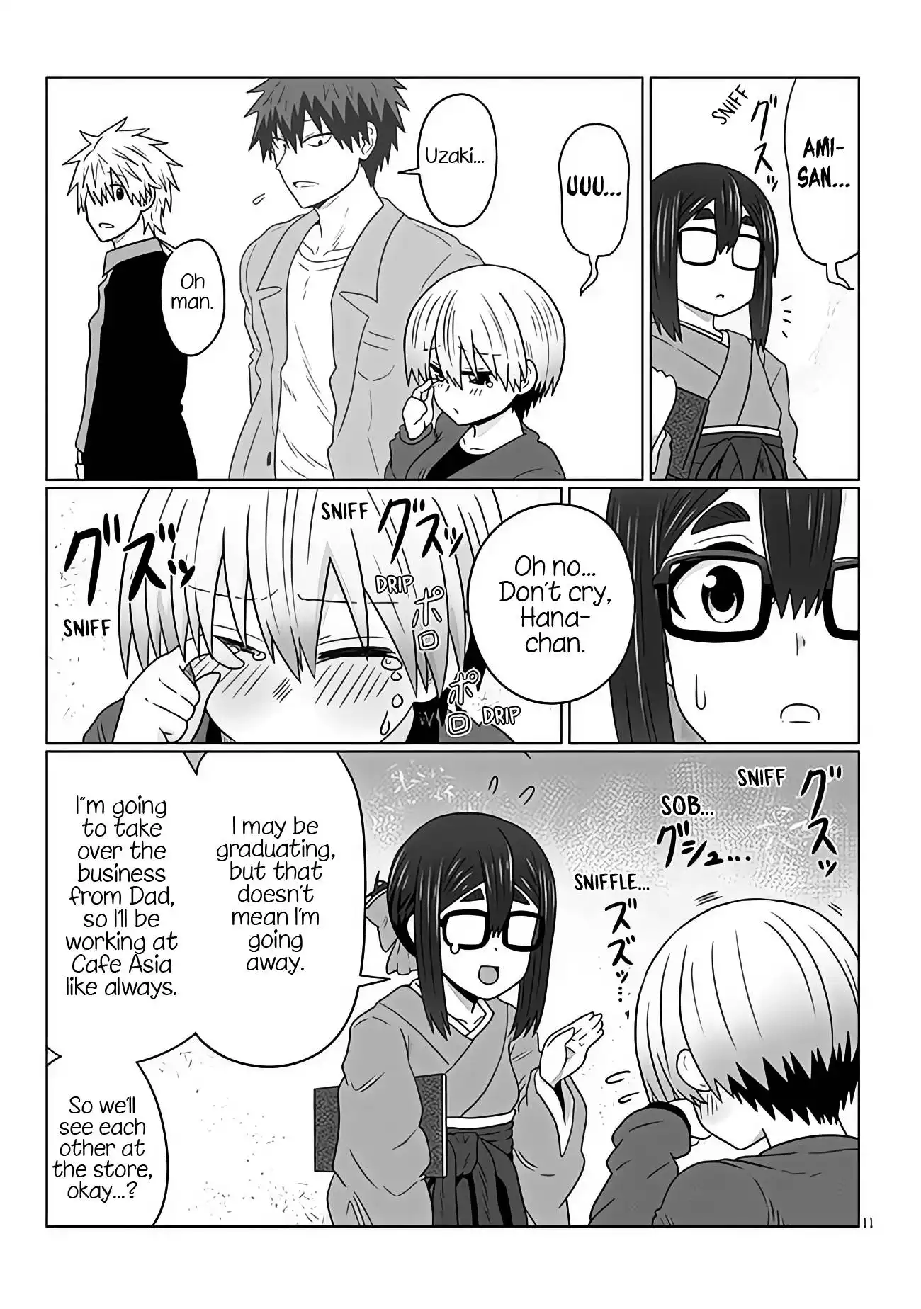 Uzaki-chan wa Asobitai! Chapter 95 12